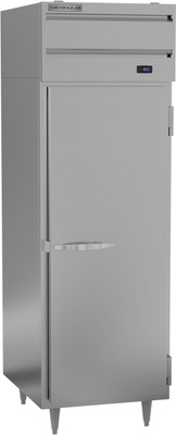 Beverage Air PF1HC-1AS 21.01 Cu. Ft. Stainless Steel 1 Lockable Solid Door Reach-In Freezer - 115 Volts