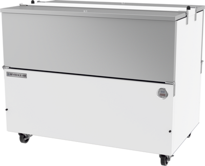 Beverage Air ST49HC-W-02 20.55 Cu. Ft. White Stainless Steel School Milk Cooler - 115 Volts