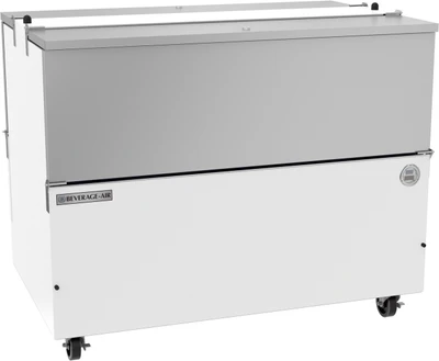 Beverage Air ST49HC-W-02 20.55 Cu. Ft. White Stainless Steel School Milk Cooler - 115 Volts