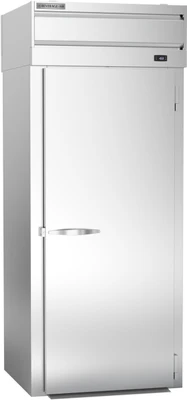Beverage Air PFT1XTHC-1AS 42.27 Cu. Ft. Stainless Steel One-Section Solid Door Roll-Thru Extra Tall P-Series Freezer - 115 Volts