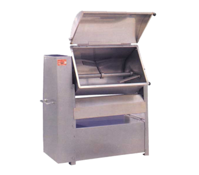 Omcan USA 13153 110 Lb. Cast Iron Painted Steel Body Electric Meat Mixer - 110 Volts