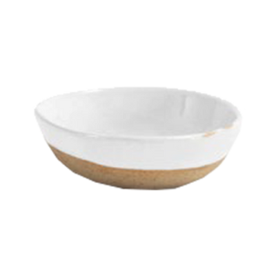 FOH DSD071WHP23 2 Oz. White Round Porcelain Artefact Ramekin