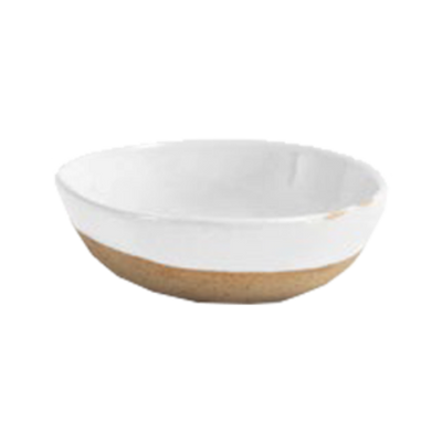 FOH DSD071WHP23 2 Oz. White Round Porcelain Artefact Ramekin