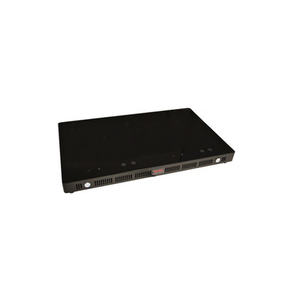 Spring USA SM-1800LP-D 2 Burners Black Housing Electric LoPRO Slim-Line Cook & Hold Induction Range - 110-120 Volts