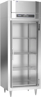 Victory RSA-1N-S1-G-HC 20.15 Cu. Ft. Stainless Steel Reach-In UltraSpec Series Refrigerator - 115 Volts