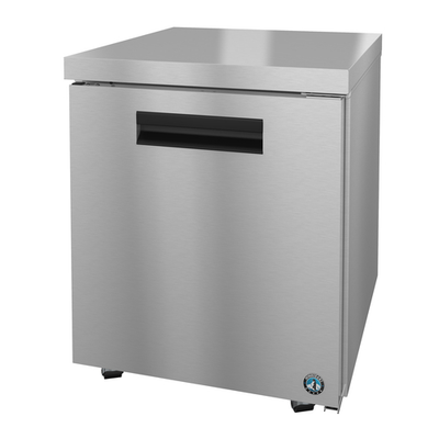 Hoshizaki UF27B-LP01 7.2 Cu. Ft. Stainless Steel Reach-In Steelheart Series Undercounter Freezer - 115 Volts