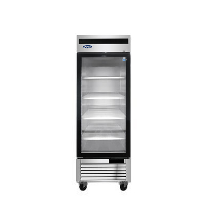 Atosa MCF8701GRL 19.1 Cu. Ft. Stainless Steel 1 Section Freezer Merchandiser - 115 Volts