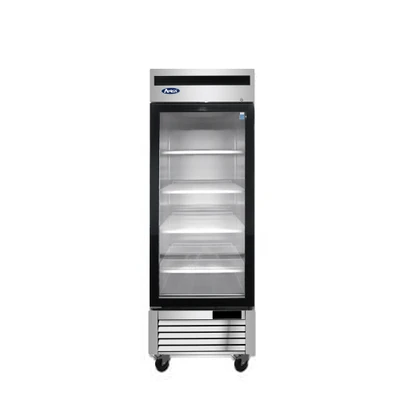 Atosa MCF8701GRL 19.1 Cu. Ft. Stainless Steel 1 Section Freezer Merchandiser - 115 Volts