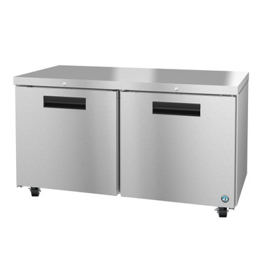 Hoshizaki UF60B-01 15.27 Cu. Ft. Stainless Steel Reach-In Steelheart Series Undercounter Freezer - 115 Volts