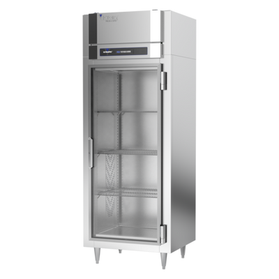 Victory FSA-1N-S1-G-HC 31.25" W Stainless Steel Reach-In UltraSpec Series Freezer - 115 Volts