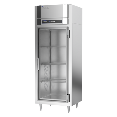 Victory FSA-1N-S1-G-HC 31.25" W Stainless Steel Reach-In UltraSpec Series Freezer - 115 Volts