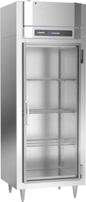 Victory FSA-1N-S1-G-HC 31.25" W Stainless Steel Reach-In UltraSpec Series Freezer - 115 Volts
