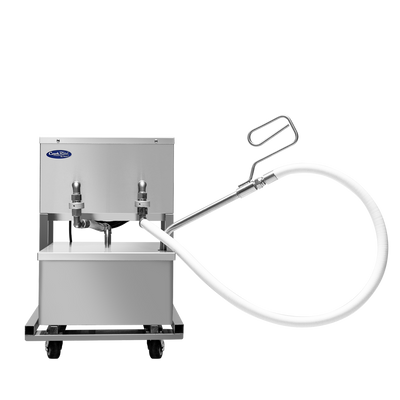 Atosa FPOF-50 50 Lb. Stainless Steel Reversible Pump Portable Fryer Filter - 115 Volts