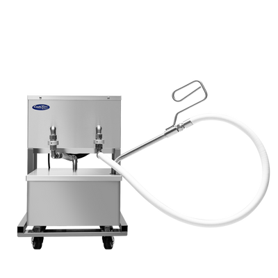 Atosa FPOF-50 50 Lb. Stainless Steel Reversible Pump Portable Fryer Filter - 115 Volts