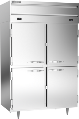 Beverage Air PRF24-24HC-1AHS 52.13" W Reach-In Two-Section P-Series Refrigerator or Freezer - 115 Volts