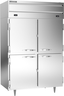 Beverage Air PRF24-24HC-1AHS 52.13" W Reach-In Two-Section P-Series Refrigerator or Freezer - 115 Volts