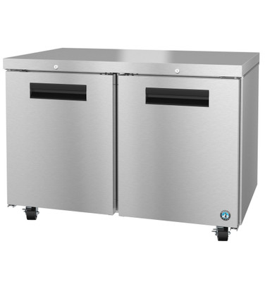 Hoshizaki UF48B-01 13.66 Cu. Ft. Stainless Steel Reach-In Steelheart Series Undercounter Freezer - 115 Volts