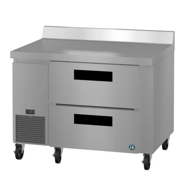 Hoshizaki WLR46B-D2 11.78 Cu. Ft. Stainless Steel One-Section Reach-In Steelheart Series Worktop Refrigerator - 115 Volts