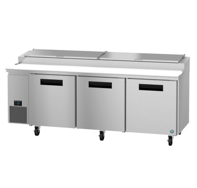Hoshizaki PR93B 29.3 Cu. Ft. Stainless Steel Reach-in Steelheart Series Pizza Prep Table - 115 Volts