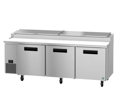 Hoshizaki PR93B 29.3 Cu. Ft. Stainless Steel Reach-in Steelheart Series Pizza Prep Table - 115 Volts