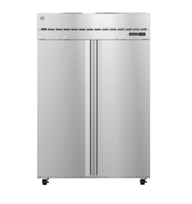 Hoshizaki R2A-FSN 47.11 Cu. Ft. Stainless Steel Solid Door Two-Section Reach-In Steelheart Series Refrigerator - 115 Volts