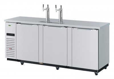 Turbo Air TBD-4SDD-N 36.47 Cu.Ft. Stainless Steel Super Deluxe Beer Dispenser - 115 Volts