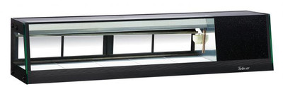 Turbo Air SAS-60R-N 1.9 Cu. Ft. Black Refrigerated Sushi Case - 115 Volts
