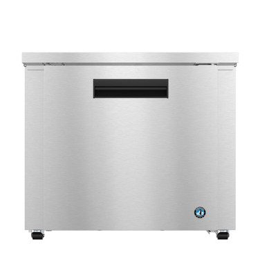 Hoshizaki UR36B-LP 8.64 Cu. Ft. Stainless Steel Reach-In Undercounter Low Profile Refrigerator - 115 Volts