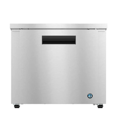 Hoshizaki UR36B-LP 8.64 Cu. Ft. Stainless Steel Reach-In Undercounter Low Profile Refrigerator - 115 Volts