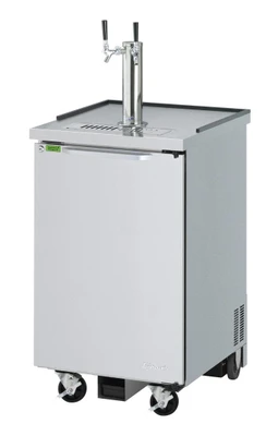 Turbo Air TBD-1SDD-N6 7.76 Cu. Ft. Stainless Steel Super Deluxe Beer Dispenser - 115 Volts
