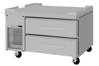 Turbo Air PRCBE-36F-N-FT 4.6 Cu. Ft. Stainless Steel One-Section PRO Series Freezer Chef Base - 115 Volts
