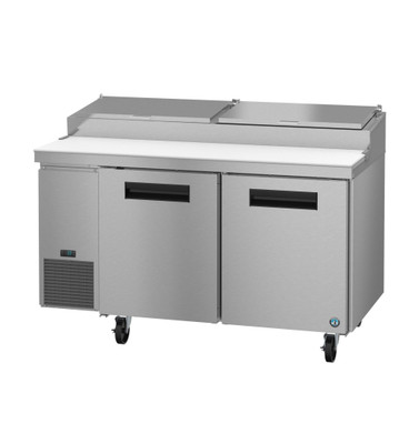 Hoshizaki PR60B 16.63 Cu. Ft. Stainless Steel Reach-In Steelheart Series Pizza Prep Table - 115 Volts