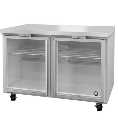 Hoshizaki UR48B-GLP01 13.66 Cu. Ft. Stainless Steel Reach-In Steelheart Series Undercounter Refrigerator - 115 Volts
