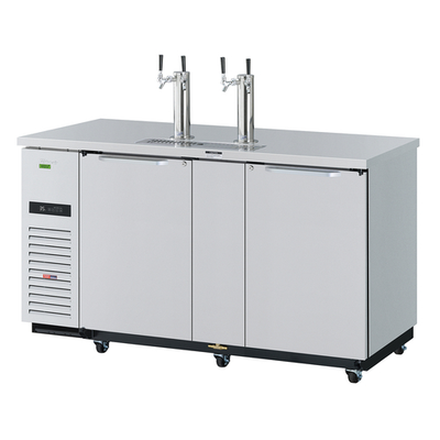 Turbo Air TBD-3SDD-N6 25.4 Cu. Ft. Stainless Steel Super Deluxe Beer Dispenser -115 Volts
