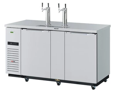 Turbo Air TBD-3SDD-N6 25.4 Cu. Ft. Stainless Steel Super Deluxe Beer Dispenser -115 Volts