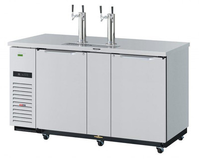 Turbo Air TBD-3SDD-N6 25.4 Cu. Ft. Stainless Steel Super Deluxe Beer Dispenser -115 Volts
