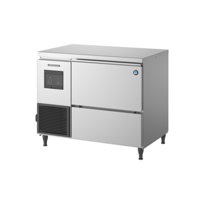 Hoshizaki FM-150KE-50 940" W Stainless Steel Flake Style Air Cooled Ice Maker with Bin - 220-240 Volts