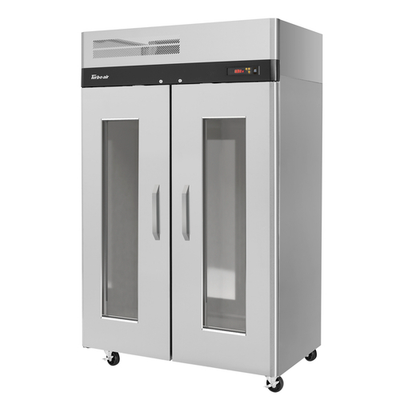 Turbo Air M3H47-2-G 42.9 Cu. Ft. Stainless Steel Reach-In M3 Series Heated Cabinet - 115 Volts