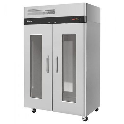 Turbo Air M3H47-2-G 42.9 Cu. Ft. Stainless Steel Reach-In M3 Series Heated Cabinet - 115 Volts