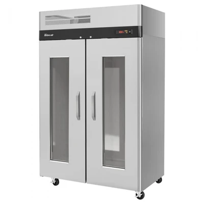 Turbo Air M3H47-2-G 42.9 Cu. Ft. Stainless Steel Reach-In M3 Series Heated Cabinet - 115 Volts
