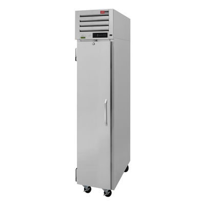Turbo Air PRO-15F-N(-L) 12.67 Cu. Ft. Stainless Steel 1 Solid Door Reach-In PRO Series Freezer - 115 Volts