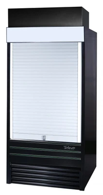 Turbo Air SCM-48-EB 44.88" W x 11.25" D x 64.25" H Black Hard Plastic Security Cover