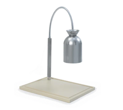 Nemco 6016 Single Bulb with Wood Cutting Board Carving Station - 120 Volts 1-Ph