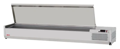 Turbo Air CTST-1800-13-N 70.88" L Stainless Steel E-Line Countertop Salad Table - 115 Volts