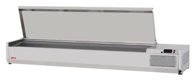 Turbo Air CTST-1800-13-N 70.88" L Stainless Steel E-Line Countertop Salad Table - 115 Volts