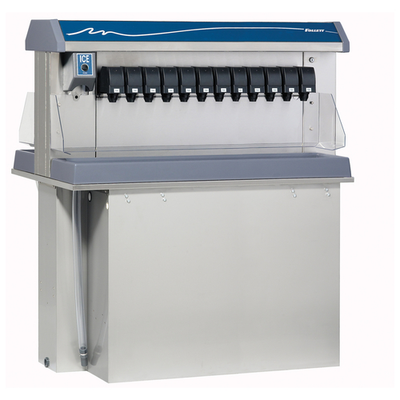 Follett LLC VU300M24DP 300 Lbs. Stainless Steel In-Counter Vision Ice or Beverage Dispenser - 115 Volts