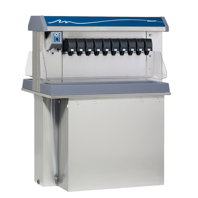 Follett LLC VU300M20DL 300 Lbs. Stainless Steel In-Counter Vision Ice or Beverage Dispenser - 115 Volts