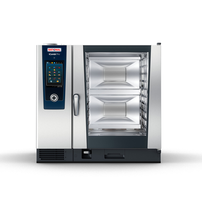 RATIONAL ICP 10-FULL E 480V 3 PH (LM100EE)-QS 42.25&quot; W Stainless Steel Electric iCombi Pro 10-Full Size Combi Oven - 480 Volts