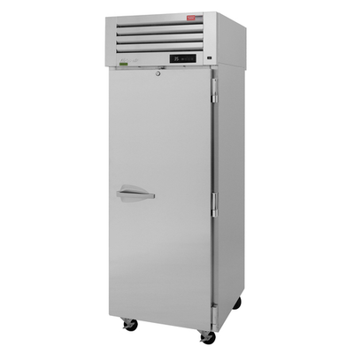 Turbo Air PRO-26R-SG-PT-N(-L) 26.48 Cu. Ft. Stainless Steel Solid and Glass Combination PRO Series Refrigerator - 115 Volts