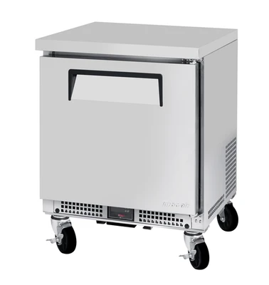 Turbo Air MUR-24S-N6 2.86 Cu. Ft. Stainless Steel Solid M3 Series Undercounter Refrigerator - 115 Volts